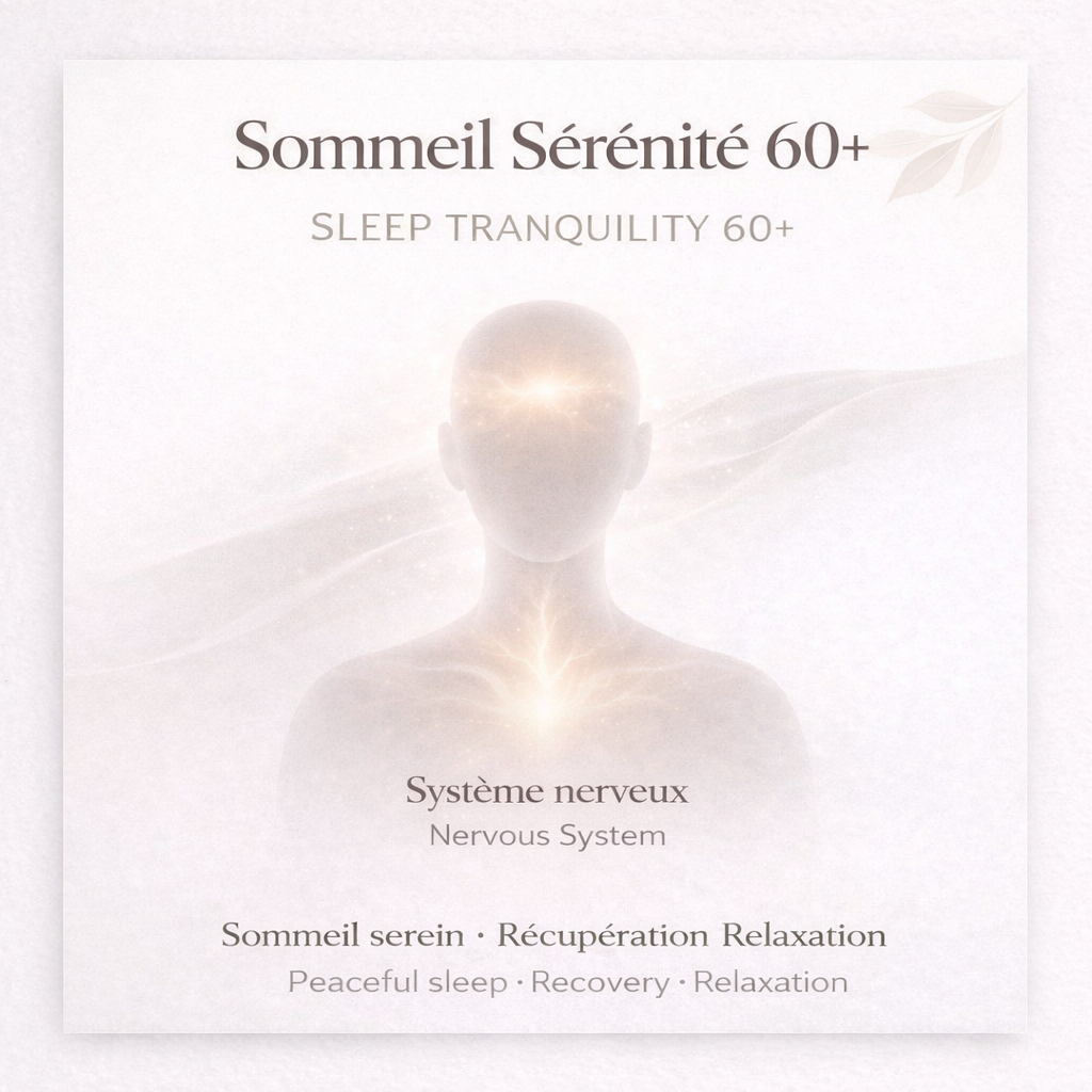 Sommeil Sérénité 60+ – Nuits Calmes, Douces et Sécurisantes (-20% Coffret Complet)