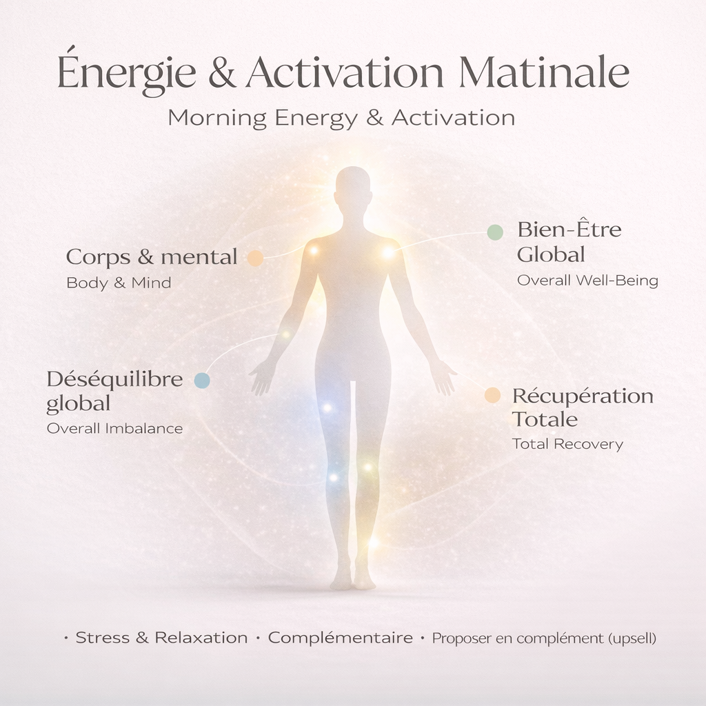 Énergie & Activation Matinale – Réveillez le Corps, Activez l'Élan (-20% Coffret Complet)