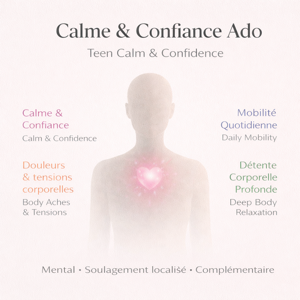 Calme & Confiance Ado – Gestion du Stress, Détente Profonde & Estime de Soi (-20% Coffret Complet) - Planet Shop Online