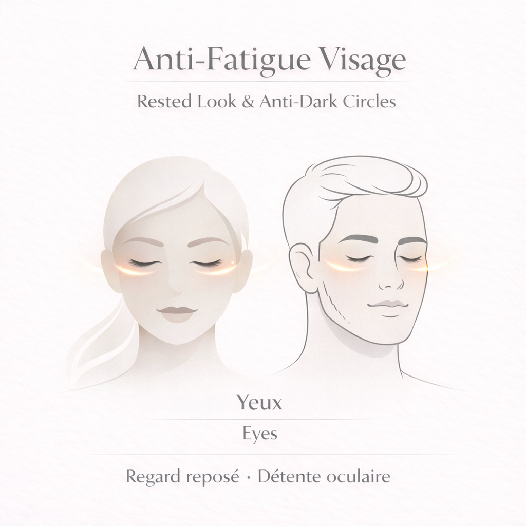 Anti-Fatigue Face Treatment – Rested-looking eyes, smoothed features & revitalized skin (-20% Complete Set)