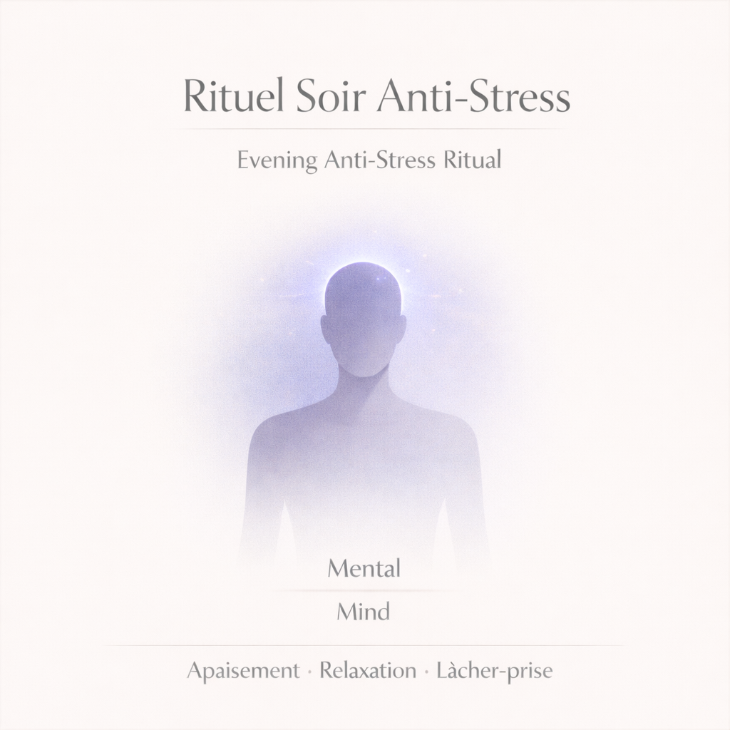 Rituel Soir Anti-Stress – Relâchement Profond, Apaisement & Déconnexion (-20% Coffret Complet)
