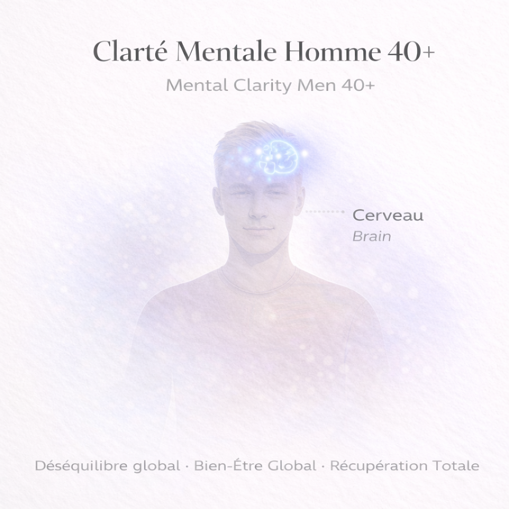 Clarté Mentale Homme 40+ – Concentration, Détente & Énergie Cognitive (-20% Coffret Complet) - Planet Shop Online