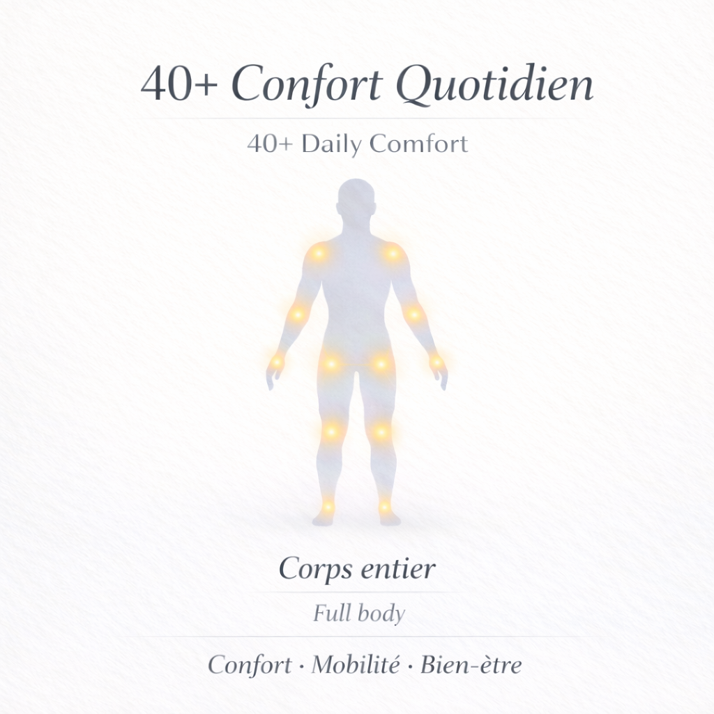 40+ Daily Comfort – Support, Toning & Well-being Day by Day (-20% Complete Set)