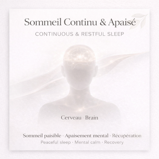 Sommeil Continu & Apaisé – Dormir Toute la Nuit, Sans Réveils