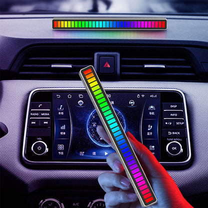HarmonyGlow RGB LED capteur audio pulse musique
