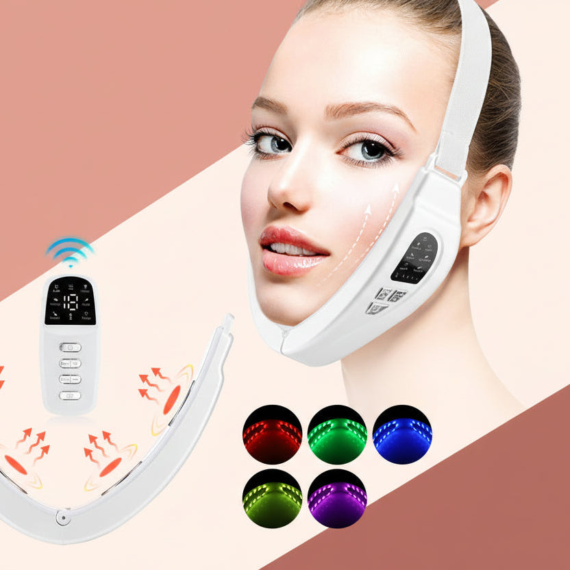 appareil visage, EMS, amincissant visage, double menton, radiofréquence
