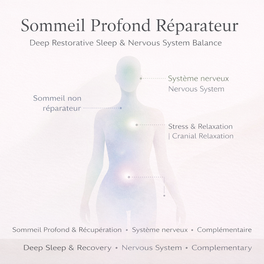 Sommeil Profond Réparateur – Endormissement Facile & Nuits Régénérantes