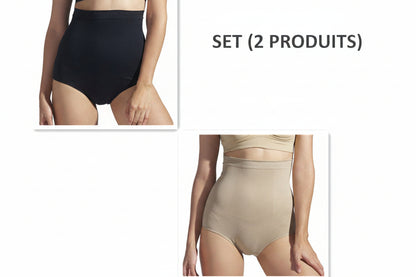 ShapeWear Pro™ – High-Waisted Shaping Panties with Silicone for a Flat Stomach and Buttocks