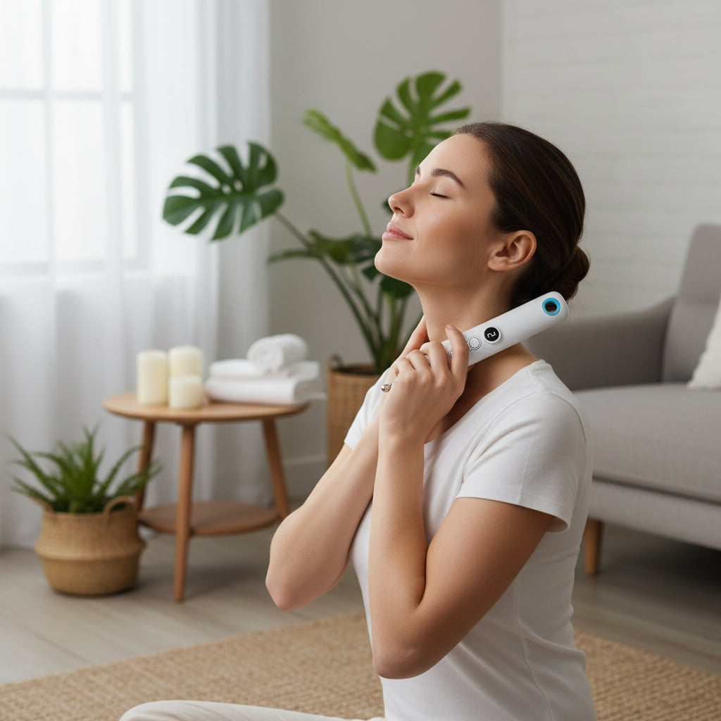 Stylo Massage Acupuncture Électronique Soulagement Douleurs Points Pression
