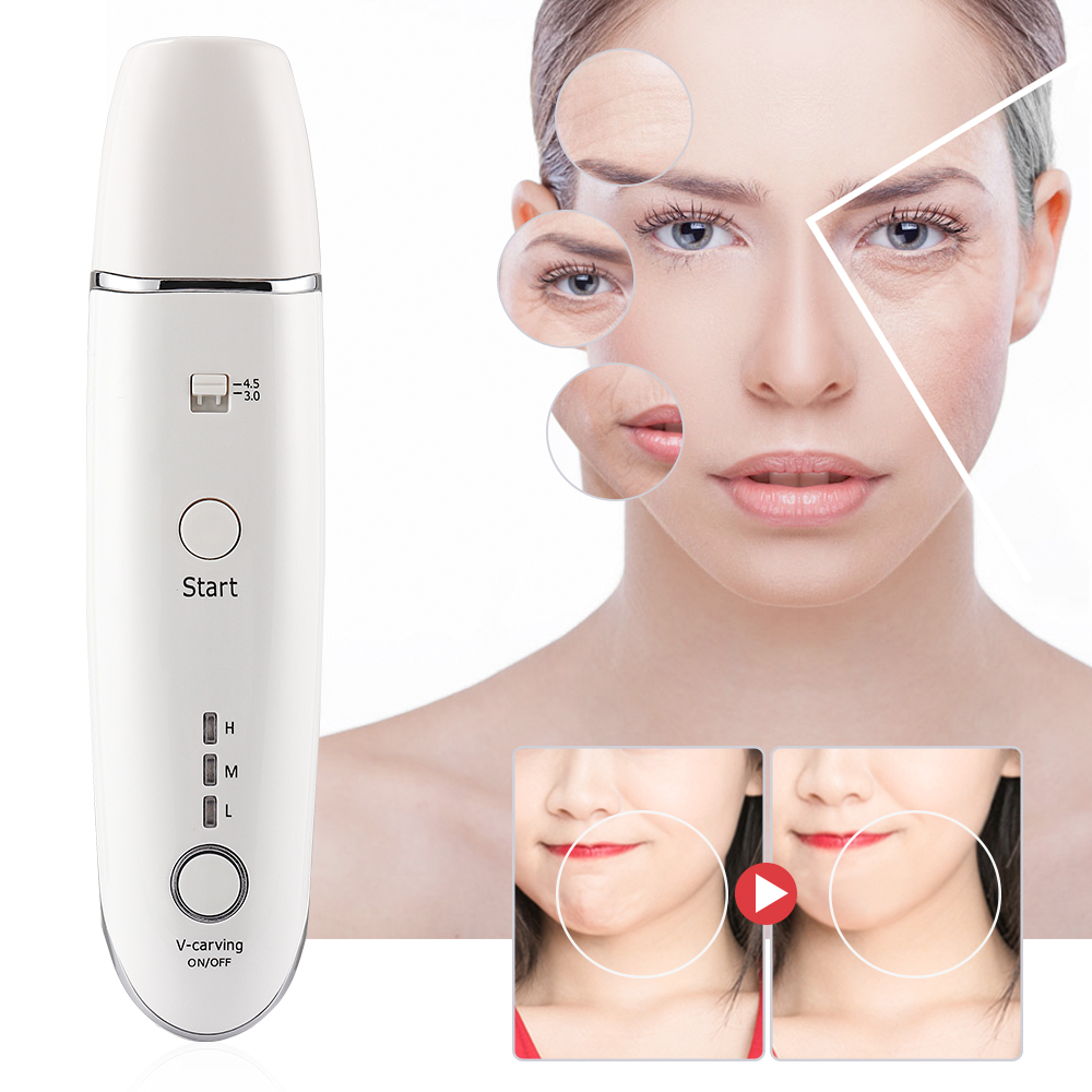 Appareil V-Shape Pro anti-âge RF HIFU lifting visage cou
