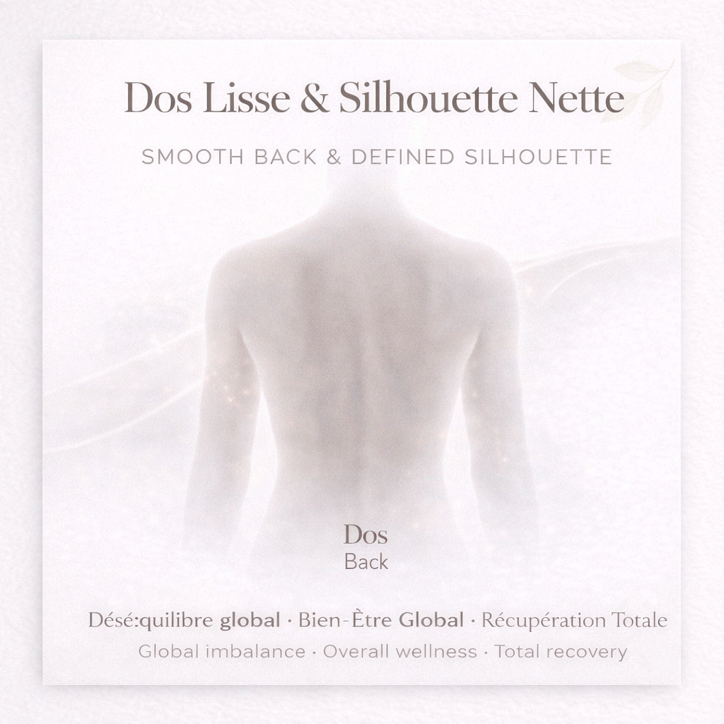 Dos Lisse & Silhouette Nette – Lissage, Maintien & Raffermissement Ciblé
