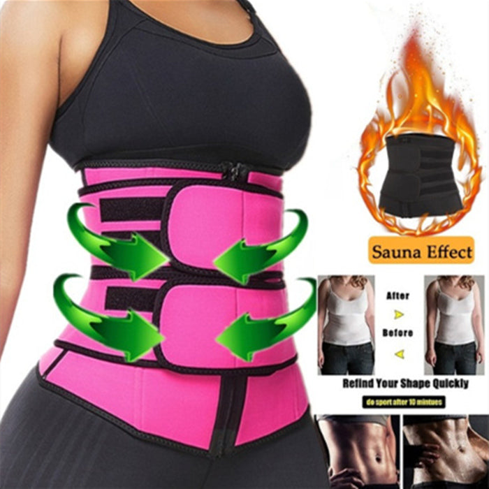 Gaine Abdominale Néoprène Compression Thermique Affine Taille
