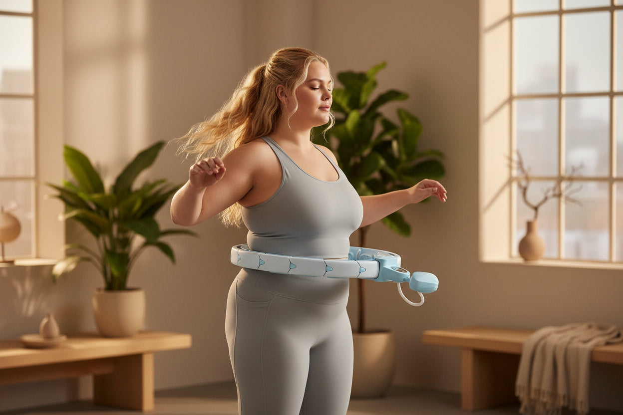 Hula Hoop Intelligent Poids Ajustable Fitness Affine Taille Cardio Maison
