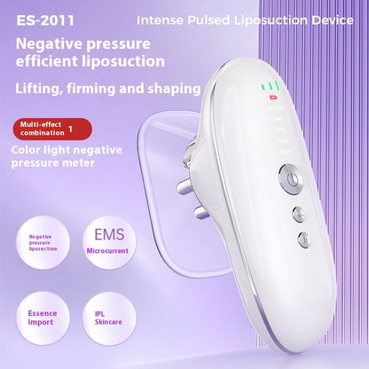 Appareil Ventouse Anti-Cellulite avec LED Rouge pour Raffermissement et Drainage
