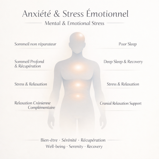 Anxiété & Stress Émotionnel – Calmez l'Esprit, Apaisez le Corps