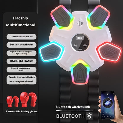 SmartBox Pro 2026 Premium – Bluetooth Smart Boxing Machine with LED Lights &amp; Interactive Training