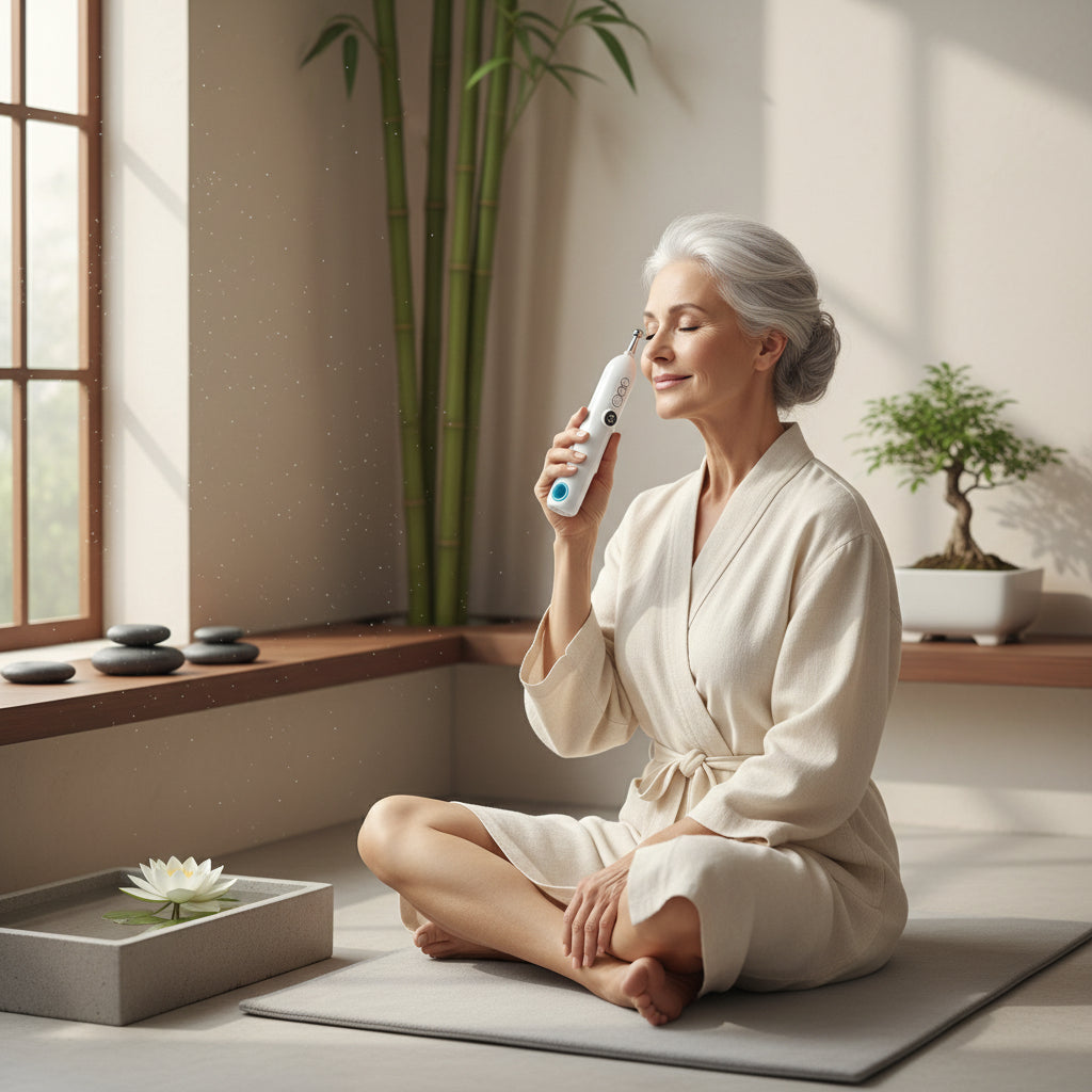 Stylo Massage Acupuncture Électronique Soulagement Douleurs Points Pression
