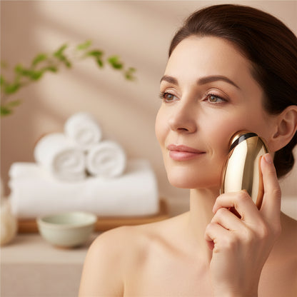 Pistolet CollagenGun Pro ultrasonique anti-âge lifting visage or
