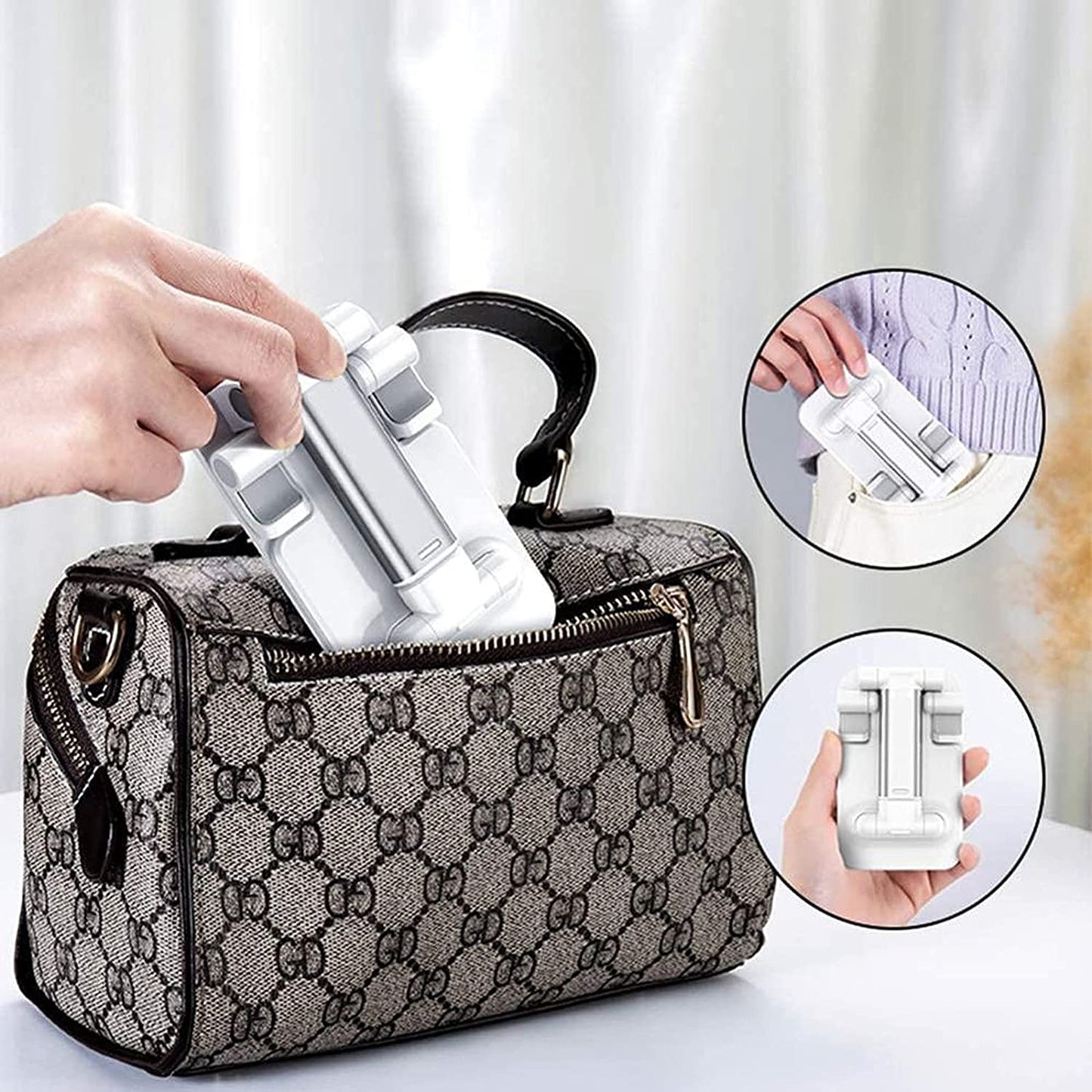 Trépied télescopique compact léger 205g voyage selfie

