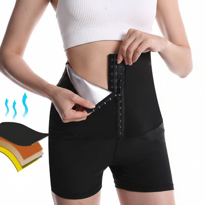 Pantalon Gainant Thermique Taille Haute Néoprène Perte Poids Sudation Femme
