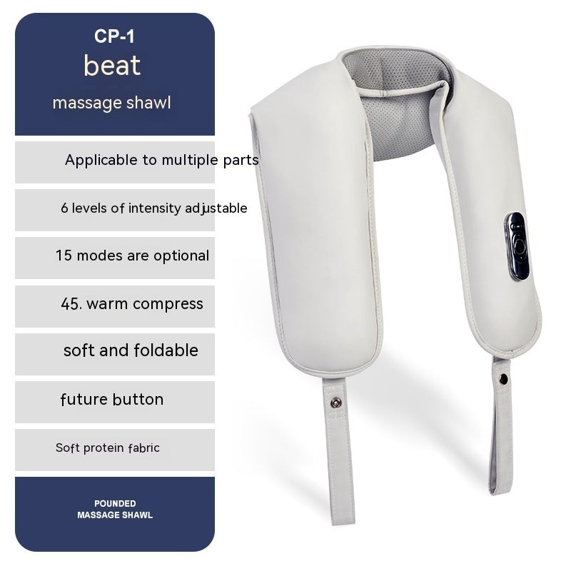 Masseur Épaules Cou Électrique Rechargeable Chaleur Pétrissage | ShoulderRelax