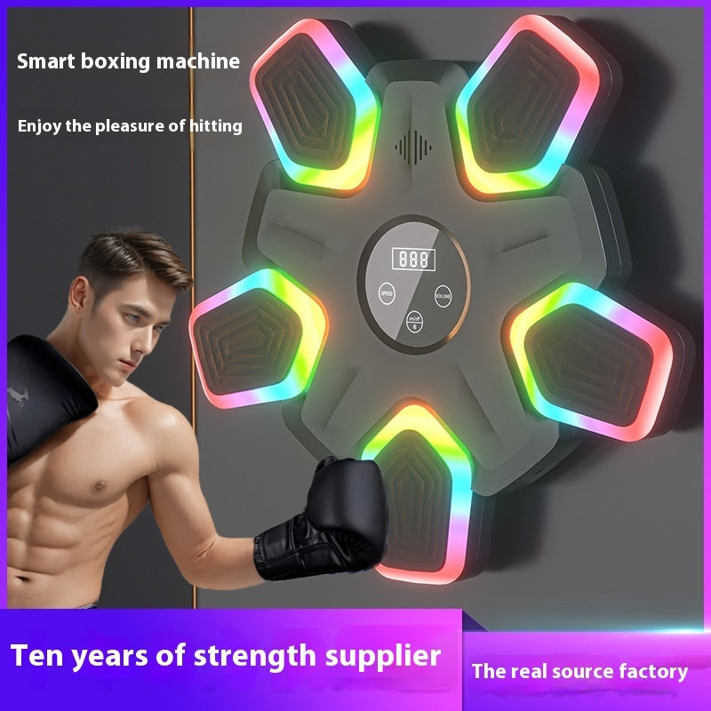 SmartBox Pro 2026 Premium – Bluetooth Smart Boxing Machine with LED Lights &amp; Interactive Training