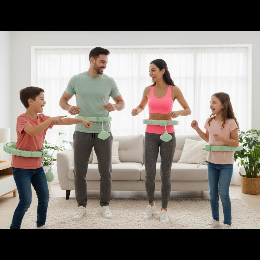 Hula Hoop Intelligent Poids Ajustable Fitness Affine Taille Cardio Maison
