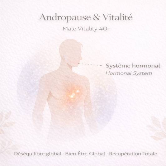 Andropause & Vitalité – Récupération, Circulation & Énergie Masculine