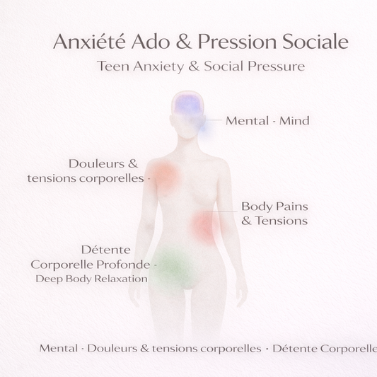 Anxiété Ado & Pression Sociale – Apaisement Émotionnel, Détente & Recentrage
