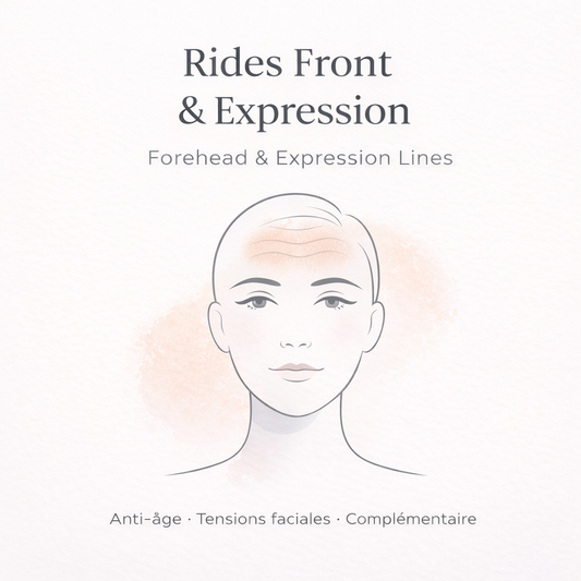 Rides Front & Expression – Lissage Visuel, Détente Musculaire & Éclat du Visage