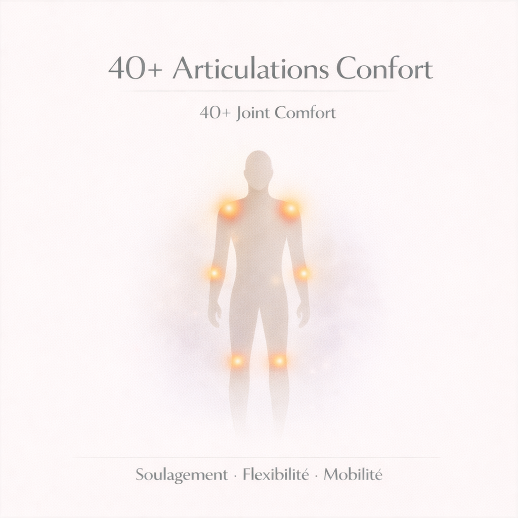 40+ Articulations Confort – Mobilité, Soulagement & Soutien Quotidien