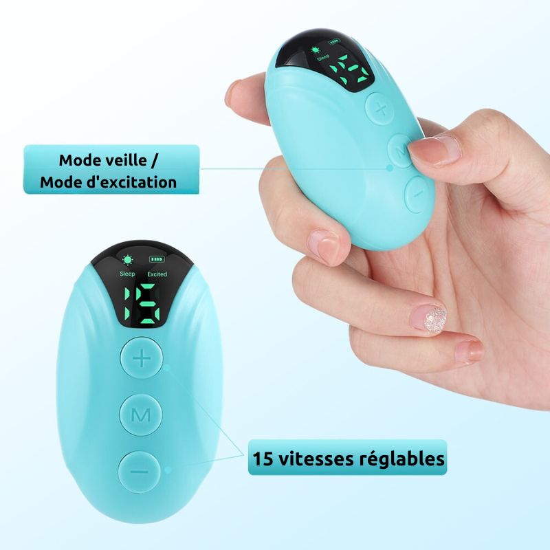 PulseRelax impulsions électriques insomnie anxiété rechargeable
