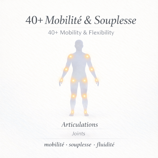 40+ Mobilité & Souplesse – Articulations Libérées, Jambes Légères & Mouvement Fluide