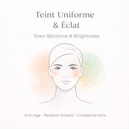 Teint Uniforme & Éclat – Peau Lumineuse, Lissée & Rayonnante