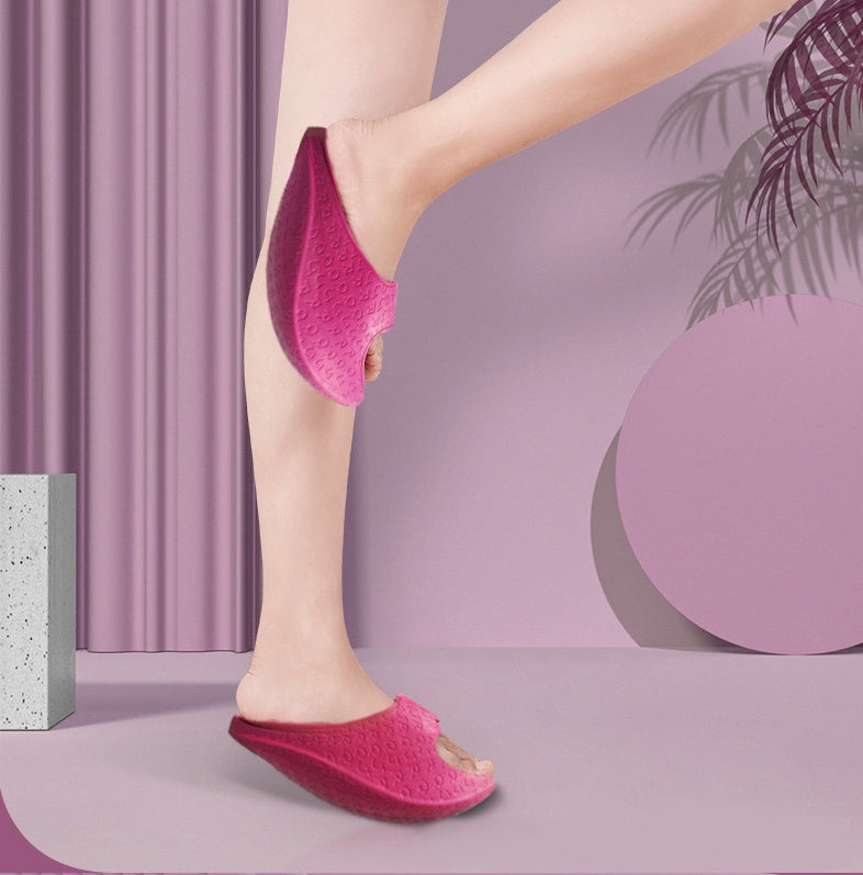 Chaussures Minceur Femmes Semelle Ergonomique EVA Noir Rouge Rose
