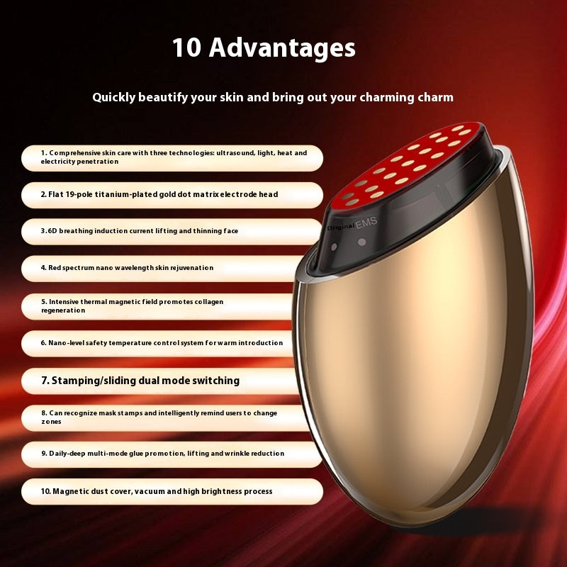 Pistolet collagène CollagenGun Pro technologie LED lifting
