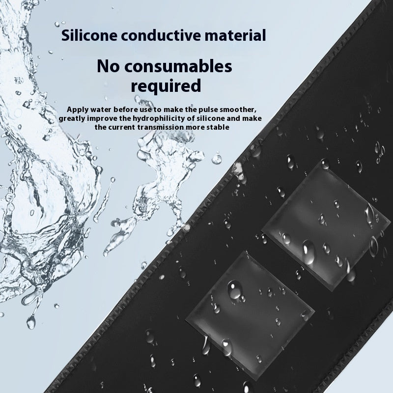 Patchs Abdominaux EMS Adhésifs Réutilisables Confortables
