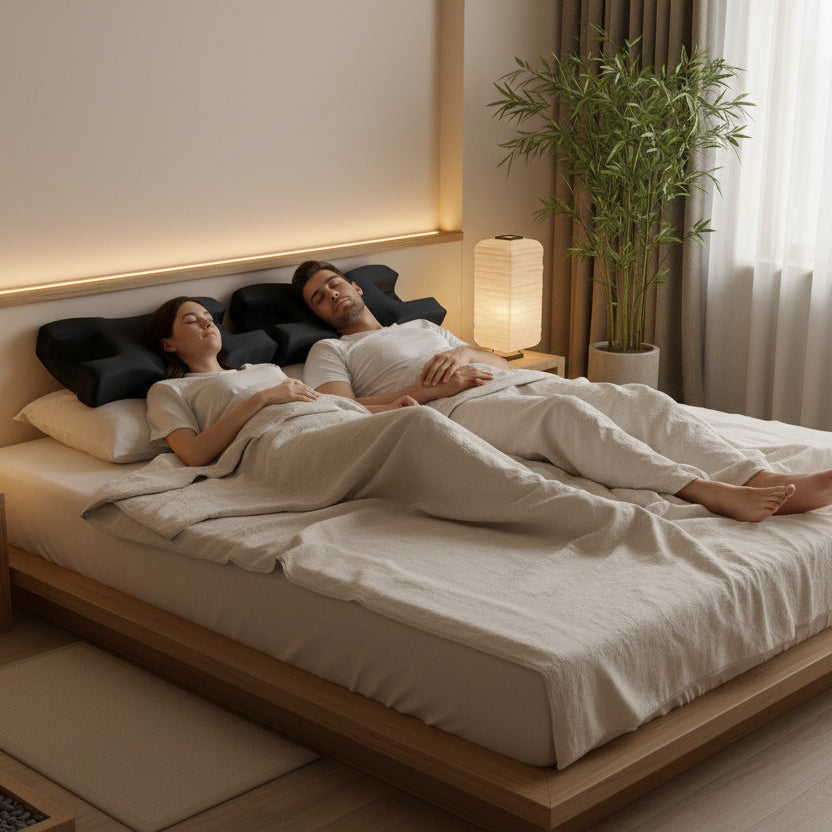 Oreiller BeautyRest Pro anti-rides protection cou visage beauté
