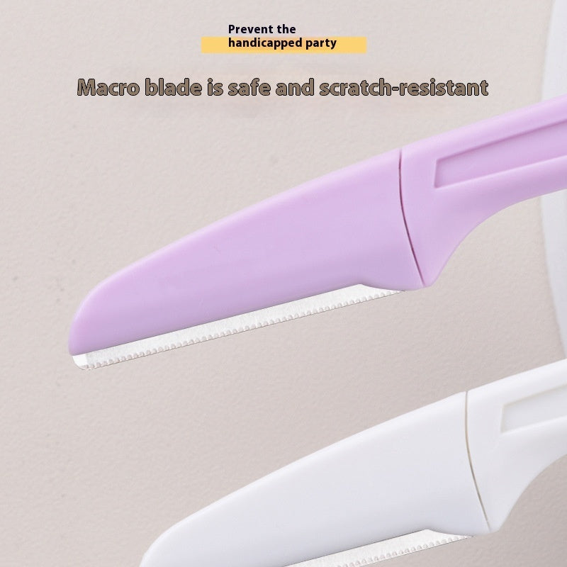 Rasoir Sourcils Sécuritaire Anti-Rayures Portable Beauté