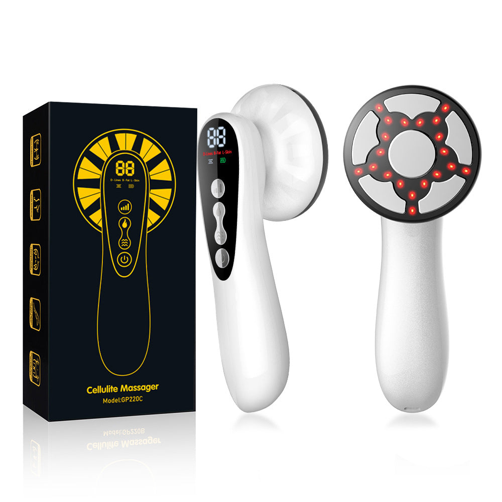 Appareil Massage Ultrasonique Micro-Courant 5-en-1 – Raffermissement, Anti-Âge et Minceur Visage et Corps