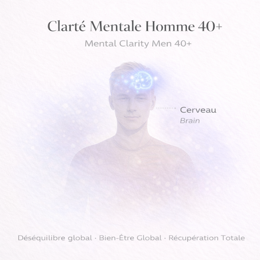 Clarté Mentale Homme 40+ – Concentration, Détente & Énergie Cognitive