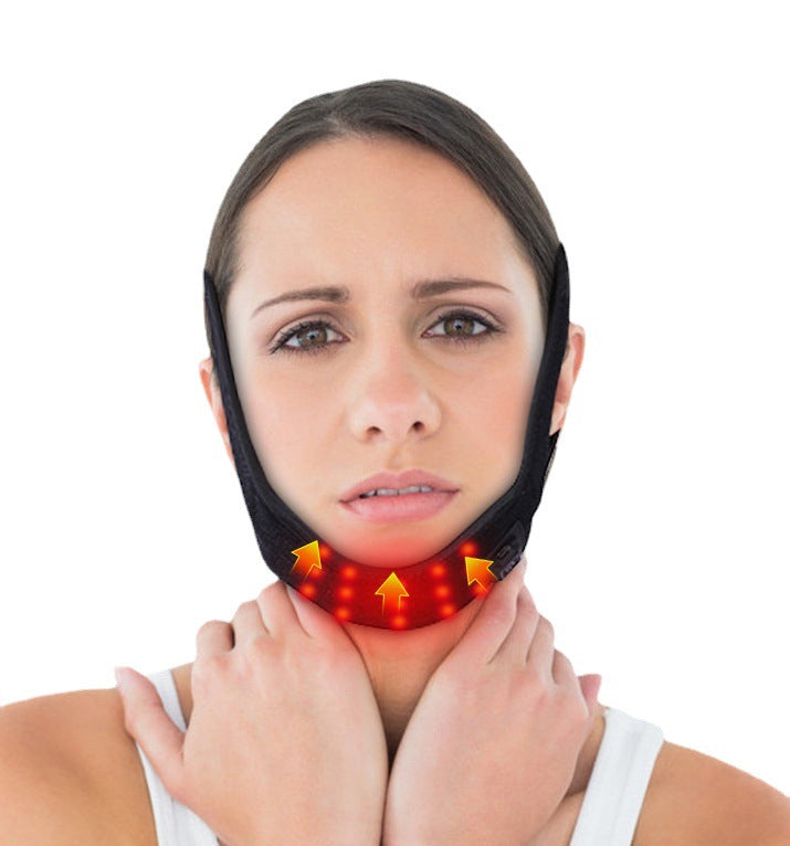 Appareil Menton LED Infrarouge Lumière Rouge Affine Visage Double Menton
