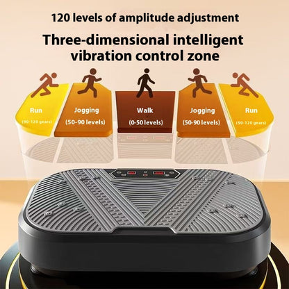 Appareil Fitness Vibration 9 Programmes Automatiques pour Tonification Complète
